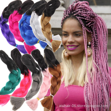 China Supplier hand made braiding hair